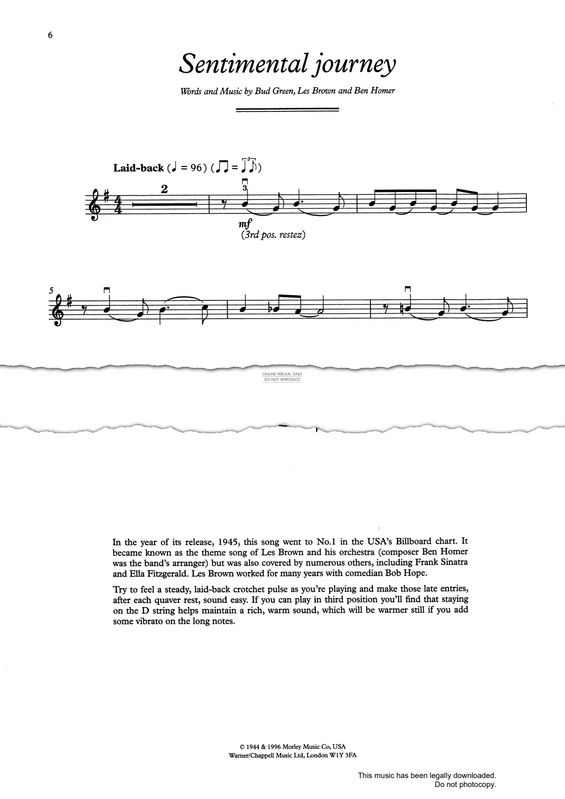 Product gallery: Page 1 of 1 Sentimental Journey, Lew Brown