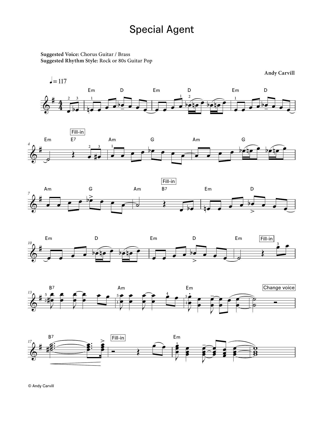 Produktgalerie: Seite 1 von 1 Special Agent (LCME Electronic Keyboard Grade 4 List B), Andy Carvill, Klavier
