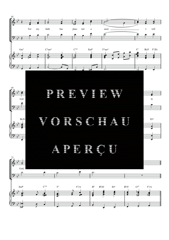 gallery: Wait, , Gemischter Chor SAM/Solo opt. und Klavier