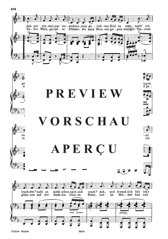 Product gallery: Page 4 of 5 Um Mitternacht D.862, , Low Voice and Piano