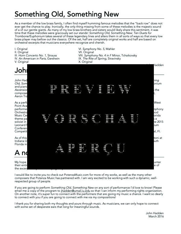 Product gallery: Page 4 of 11 Something Old, Something New, , (Duet trombone/euphonium)