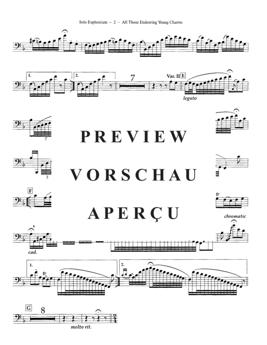 Product gallery: Page 15 of 20 All Those Endearing Young Charms , , (euphonium + piano)