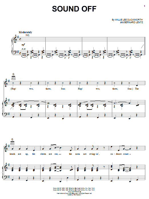 Product gallery: Page 1 of 1 Sound Off, Monroe Vaughan