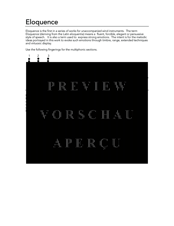 Product gallery: Page 4 of 7 Eloquence, , (alto saxophone solo)