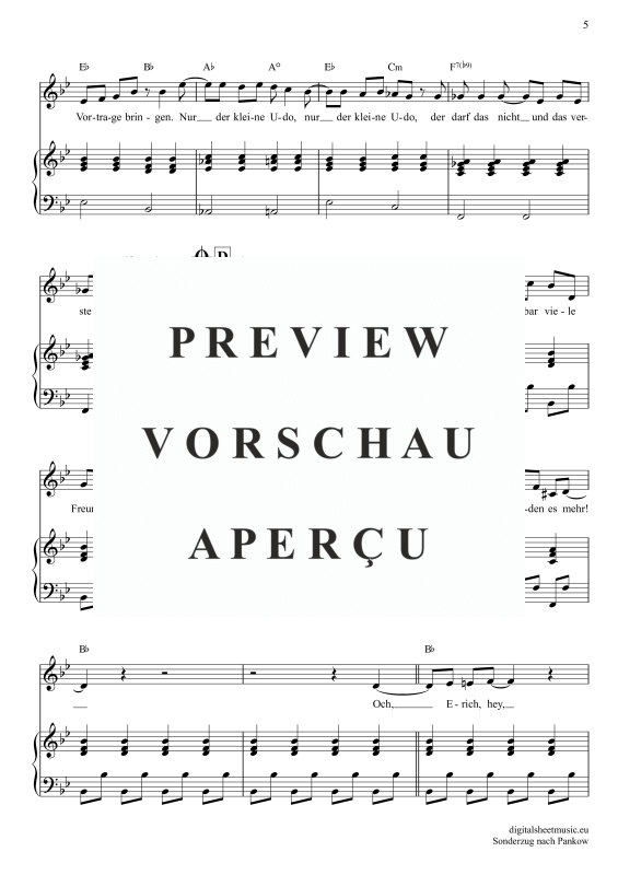gallery: Sonderzug Nach Pankow, Lindenber, Udo, Gesang mit Klavierbegleitung