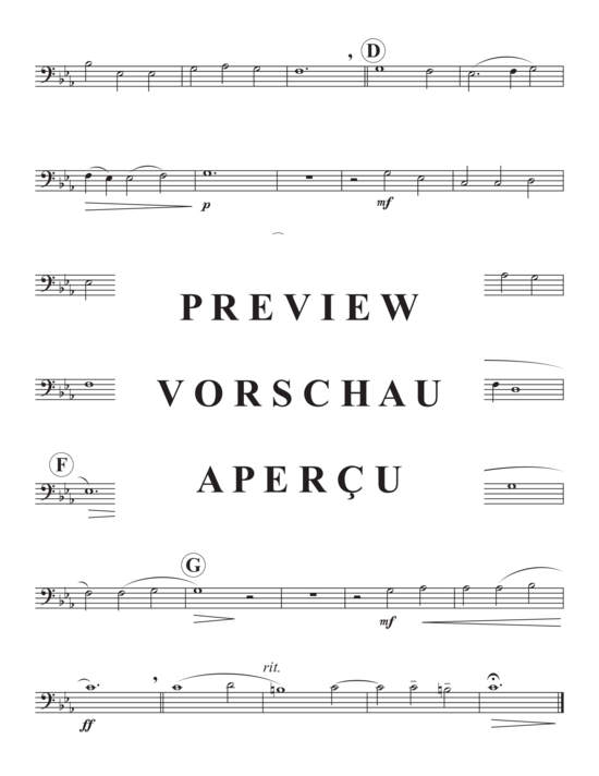 Product gallery: Page 9 of 15 Chorus und Fuge , , (Trombone Quintet)