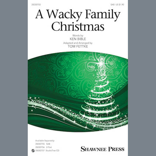 cover: A Wacky Family Christmas, Tom Fettke, Chor