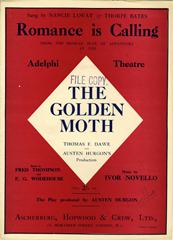 cover: Romance Is Calling (from 'The Golden Moth'), Nancie Lovat, Gesang, Klavier