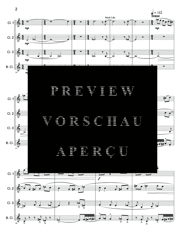 gallery: Clarinet Quartet No. 1, , (Klarinettenquartett)