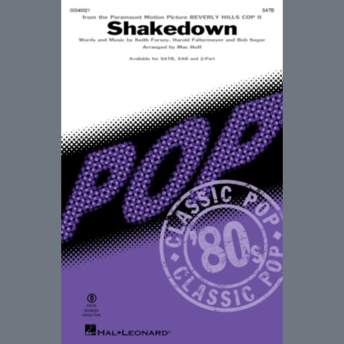 cover: Shakedown (arr. Mac Huff), Bob Seger