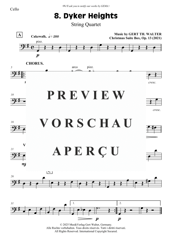 Produktgalerie: Seite 8 von 8 Dyker Heights, , (Streicherquartett)