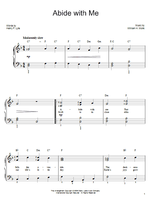 Produktbild zu: Abide With Me
