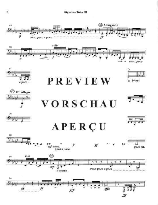 Produktgalerie: Seite 15 von 15 Signals , , (Tuba Trio)