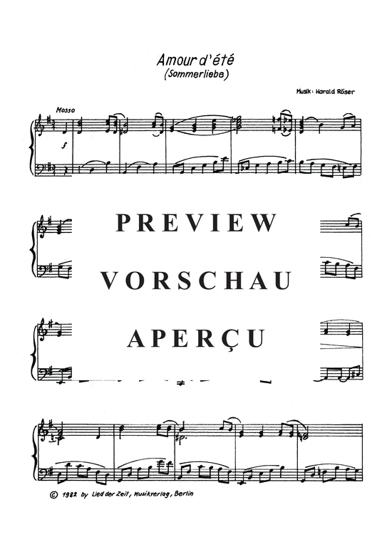 Product gallery: Page 4 of 4 Amour d'ete , , Piano Solo