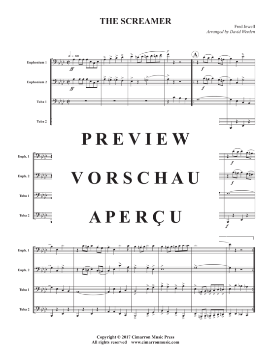 Product gallery: Page 3 of 18 Screamer, The , , (Tuba Quartett EETT)