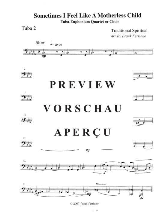 Product gallery: Page 19 of 20 Drei Spirituals , , (Tuba Quartett EETT)
