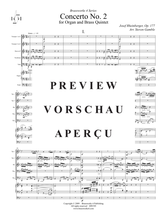 gallery: Concerto Nr. 2 , , (Blechbläserquintett + Orgel)