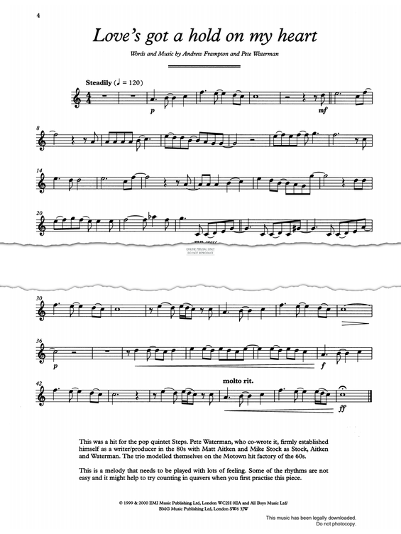 Product gallery: Page 1 of 1 Love's Got A Hold On My Heart, Andrew Frampton