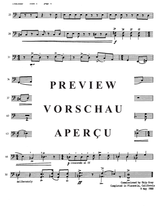Product gallery: Page 8 of 10 Fanfares , , (Tuba Quartett EETT)