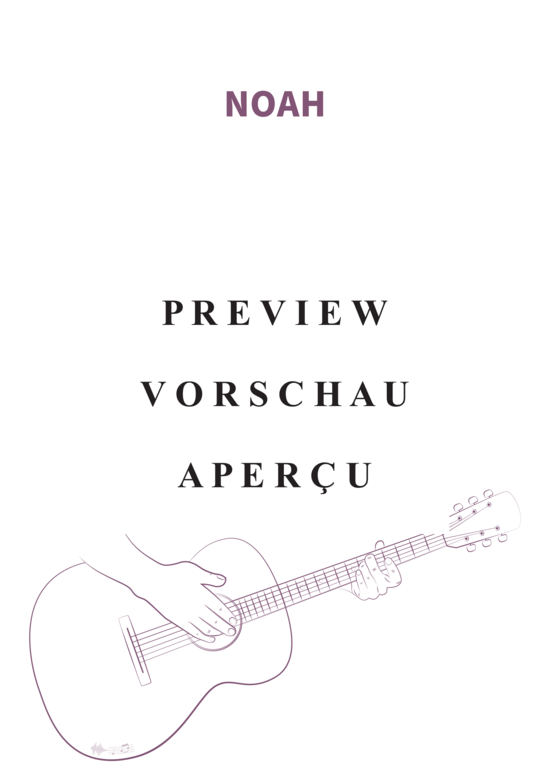 gallery: Noah, Yvaine, Vocal and Chords Leadsheet