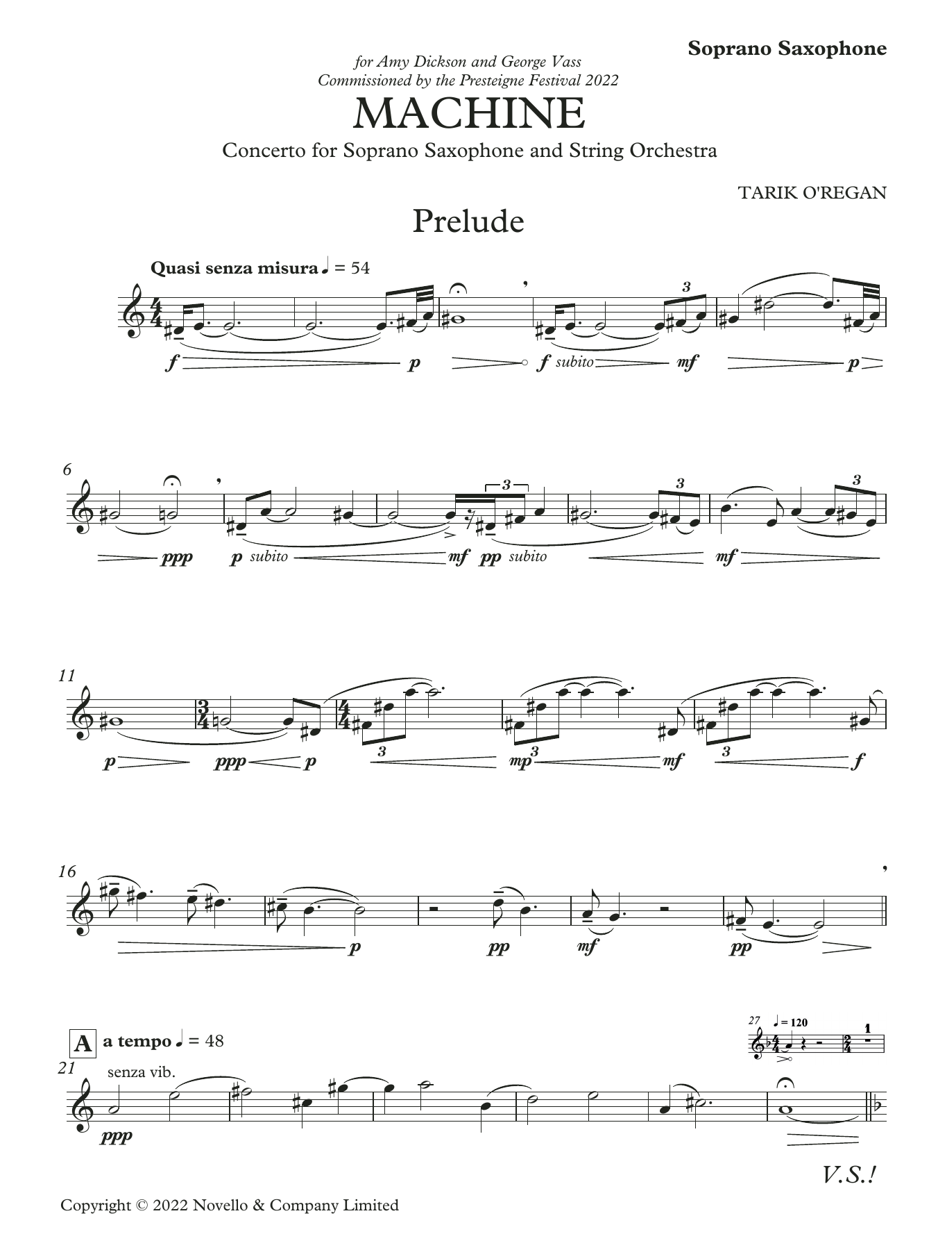 Product gallery: Page 1 of 1 Machine (Solo Part), Tarik O'Regan