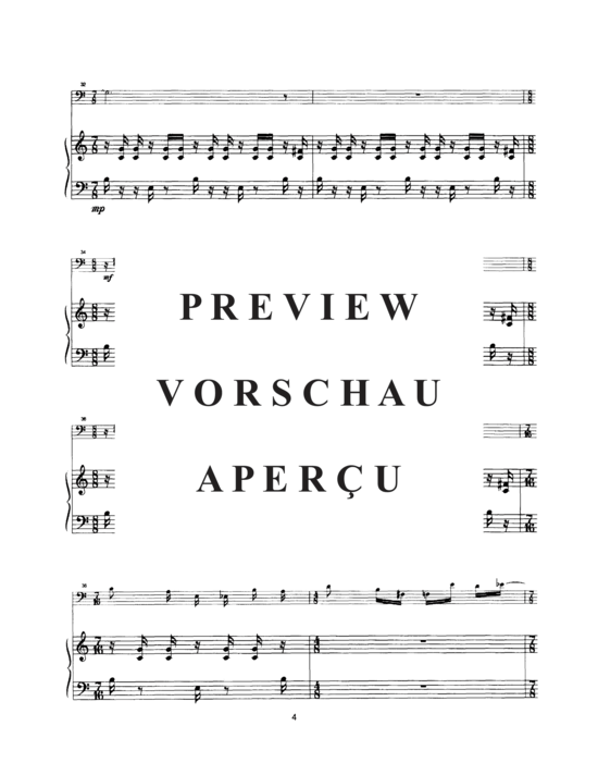 Produktgalerie: Seite 8 von 21 Four Vignettes , , (Tuba + Klavier)