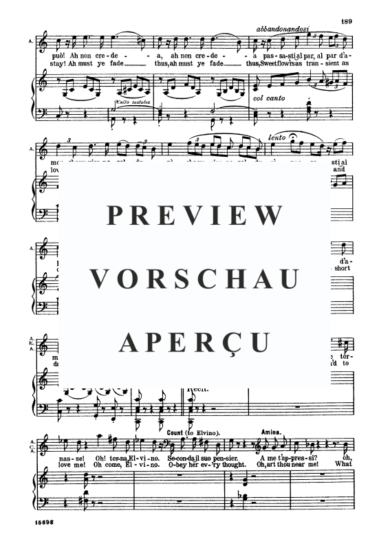 Produktgalerie: Seite 9 von 11 Ah non credea mirarti, , Sopran und Klavier