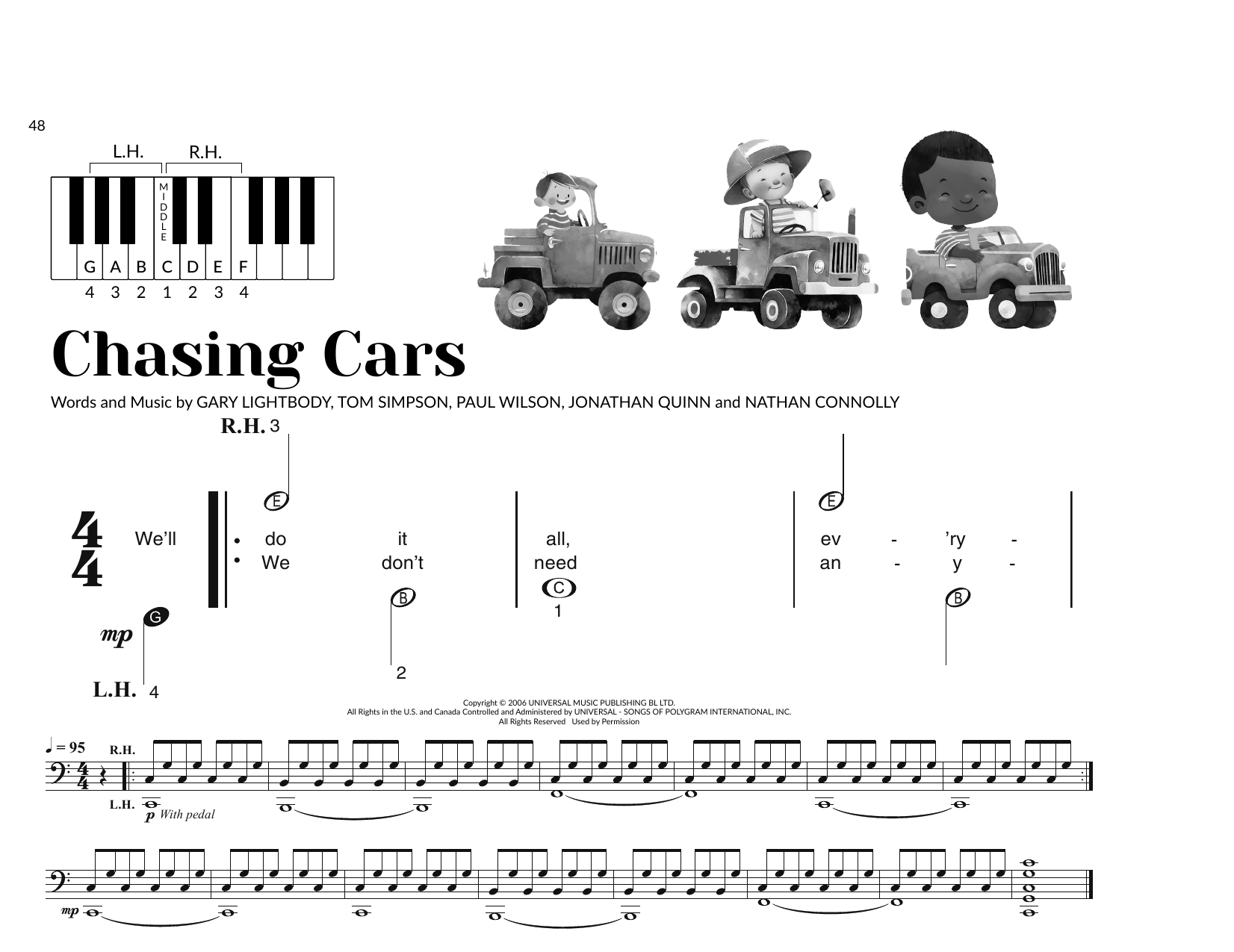 Produktbild zu: Chasing Cars (arr. Brittany McCorriston)
