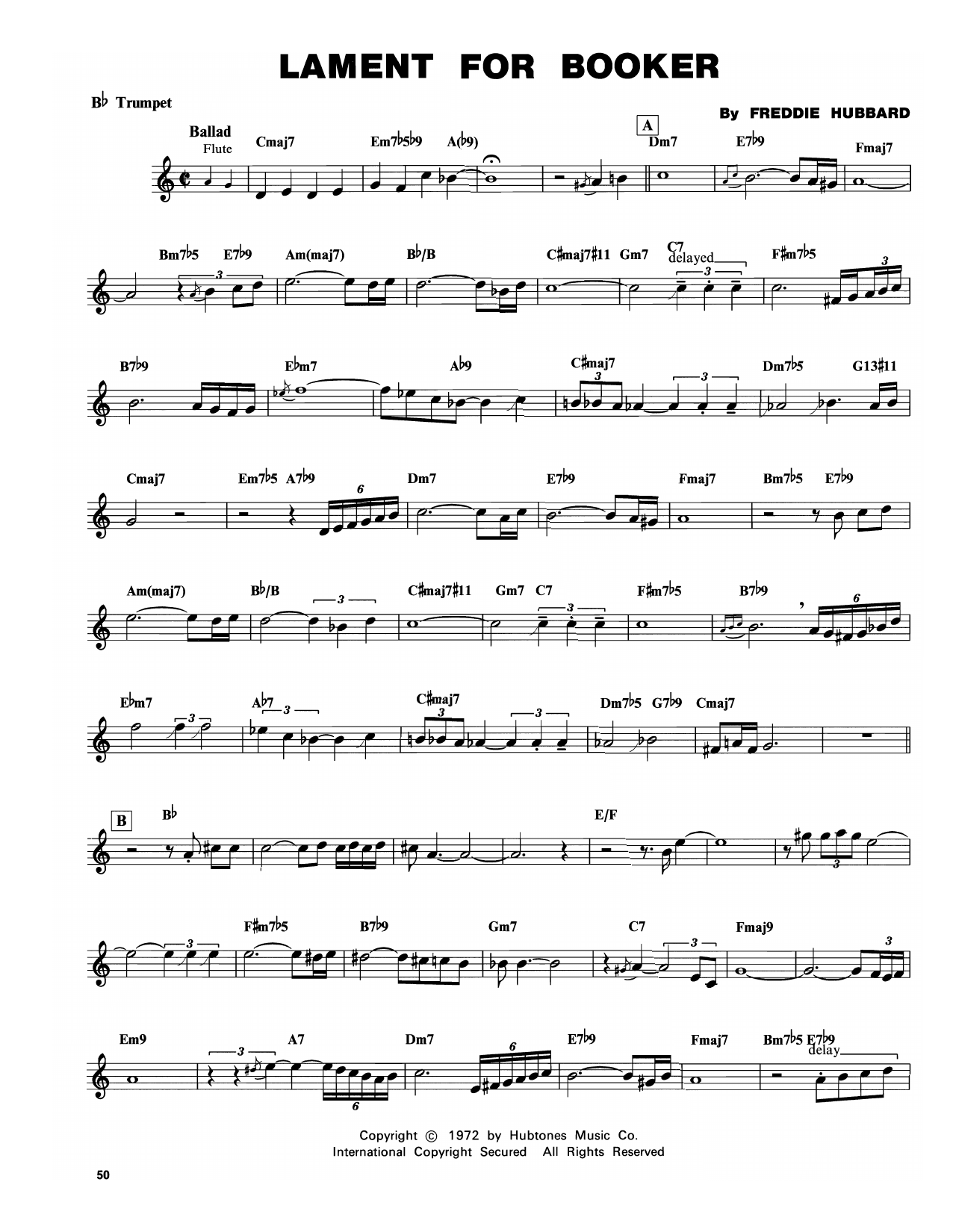 Produktgalerie: Seite 1 von 1 Lament For Booker, Freddie Hubbard, Trompete