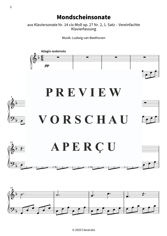 gallery: Träumerische Nachtstücke - Vereinfachte Klavierstücke für innere Ruhe, , Klavier Solo