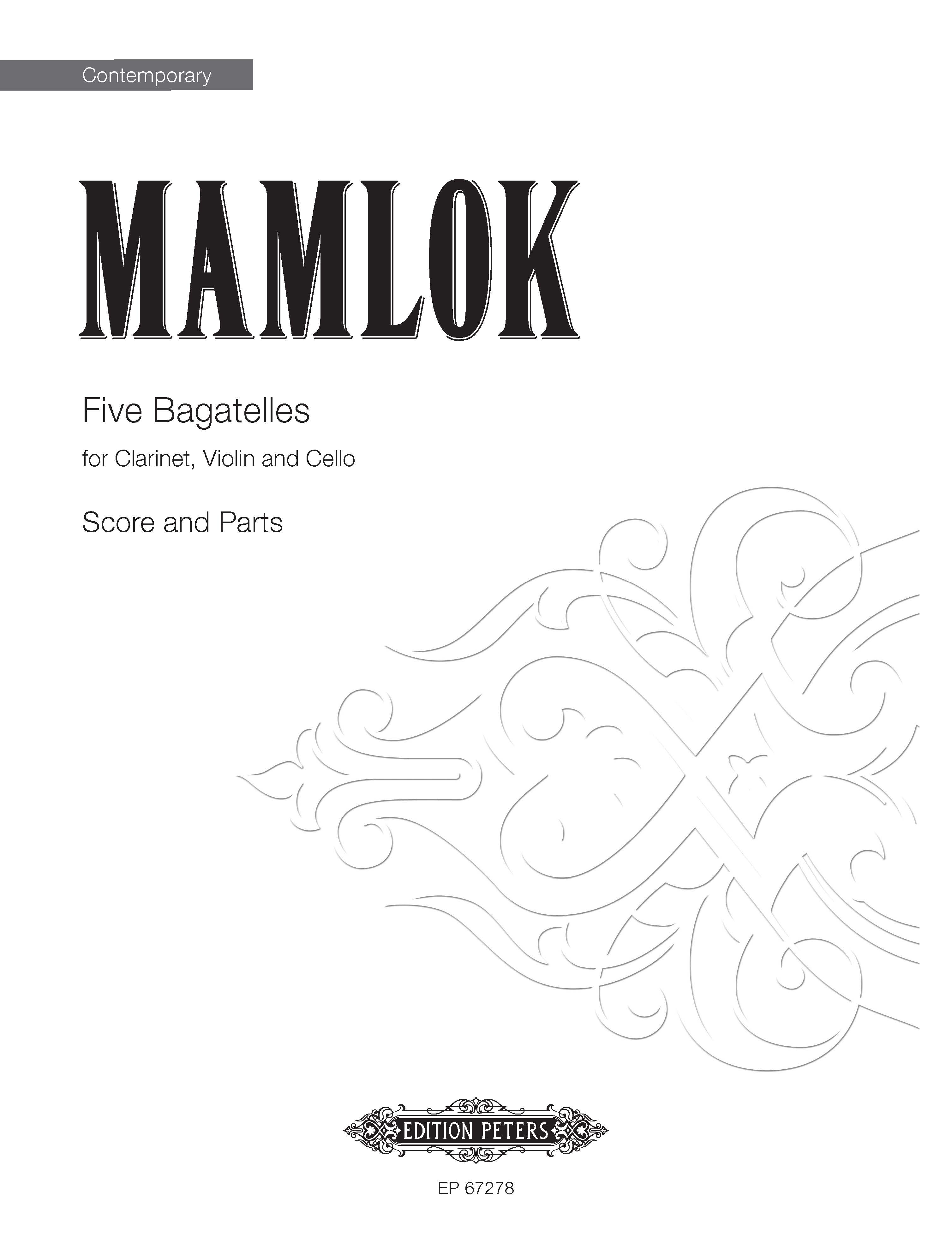 Produktbild zu: Five Bagatelles