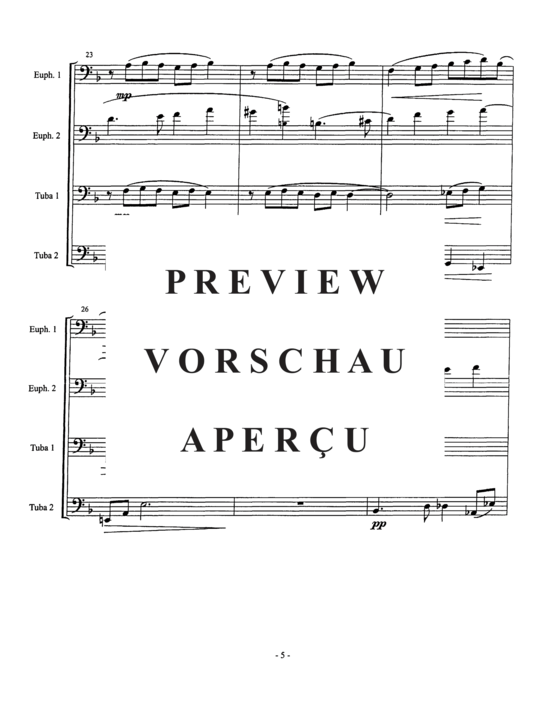 Product gallery: Page 8 of 21 Adagio , , (Tuba Quartet)