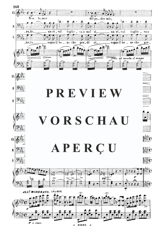 Produktgalerie: Seite 2 von 10 Vien diletto e in ciel, , Gesang und Klavier