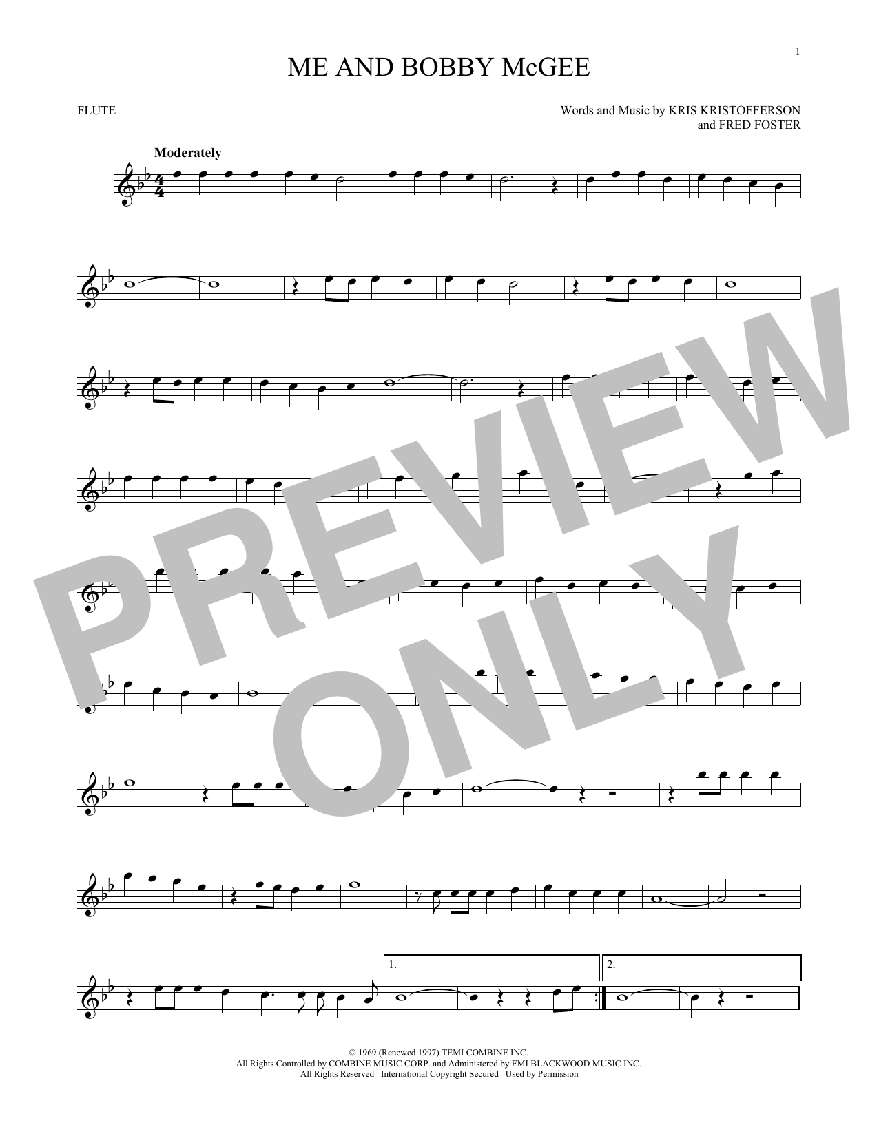 Product gallery: Page 1 of 1 Me And Bobby McGee, Kris Kristofferson