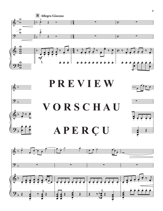 Product gallery: Page 4 of 21 Doppel-Konzert in F , , (Trio: violin, trombone, piano)