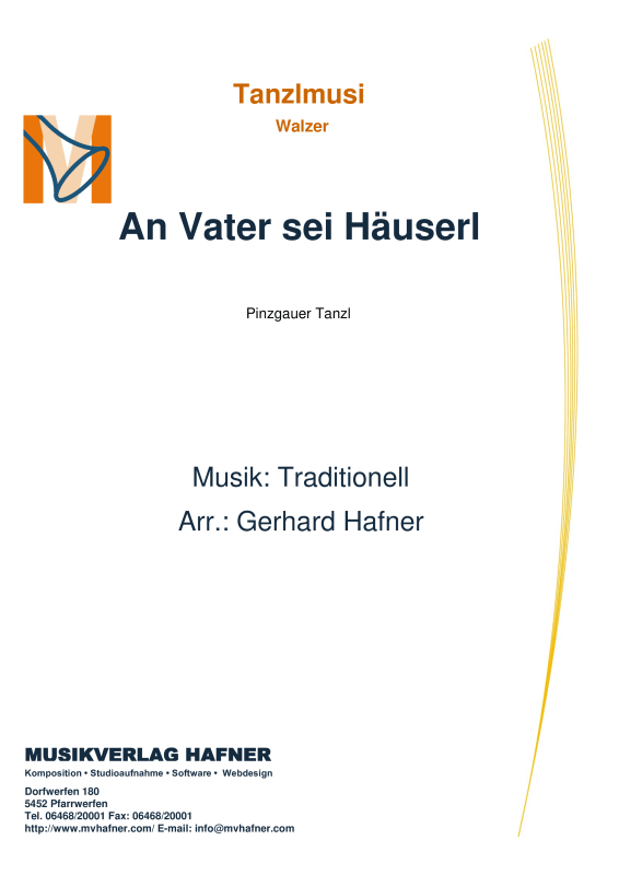 Product picture to: An Vater sei Häuserl