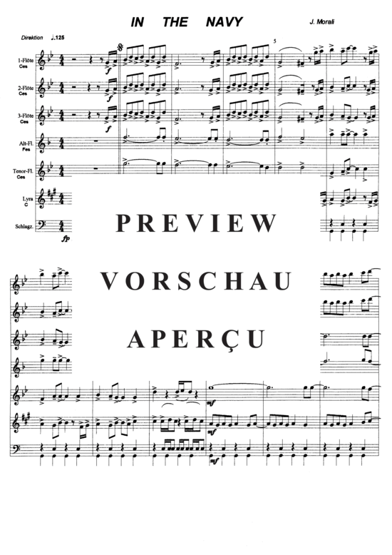 gallery: In the Navy , Village People , (flute quintet, lyre + percussion)