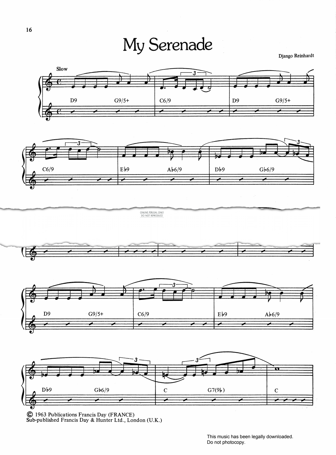 Produktbild zu: My Serenade