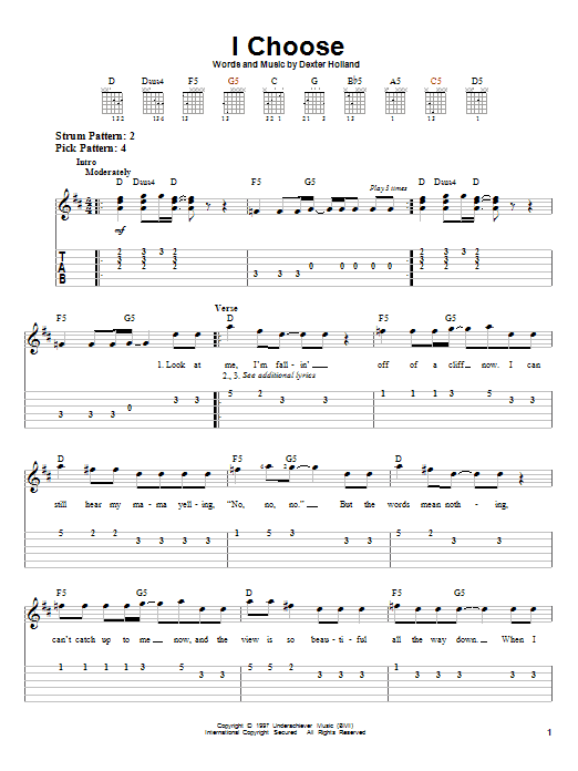 Product gallery: Page 1 of 1 I Choose, The Offspring