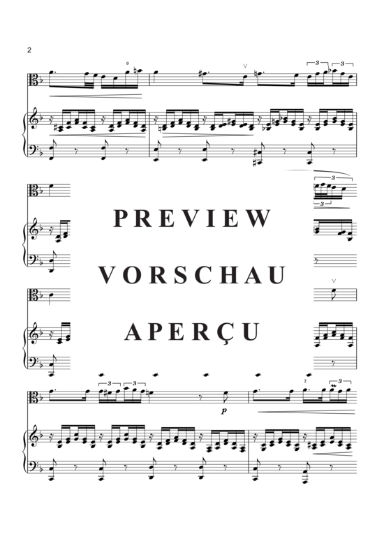 Product gallery: Page 3 of 7 Ave Maria , , (viola + piano)