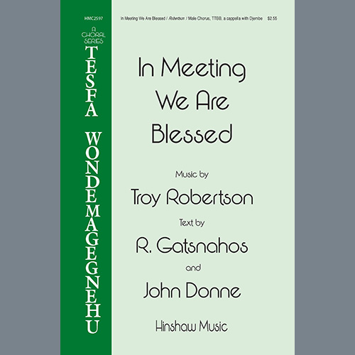 cover: In Meeting We Are Blessed, Troy Robertson
