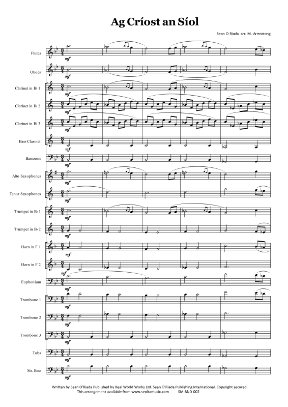 Produktgalerie: Seite 1 von 11 Ag Criost an Siol (Concert Band), , Concert Band