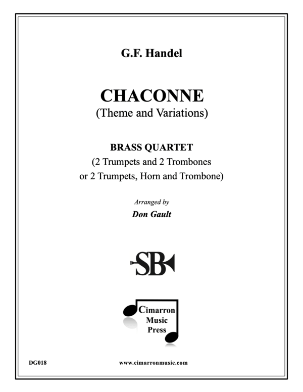 Produktbild zu: ChaconneGeorg Friedrich Händel
