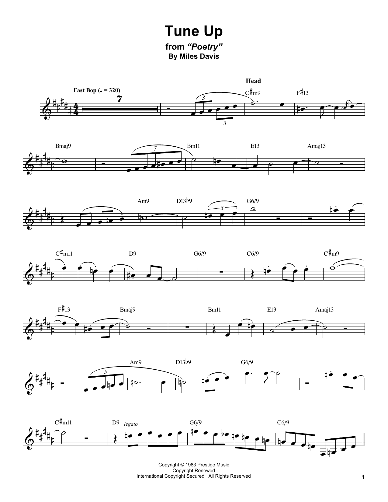 Product gallery: Page 1 of 1 Tune Up, Stan Getz