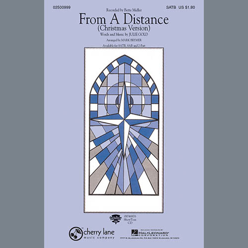 Product picture to: From A Distance (Christmas Version) (arr. Mark Brymer)