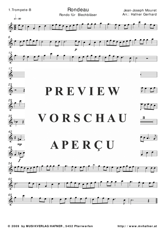 gallery: Rondeau, , (Blechbläser Quintett)
