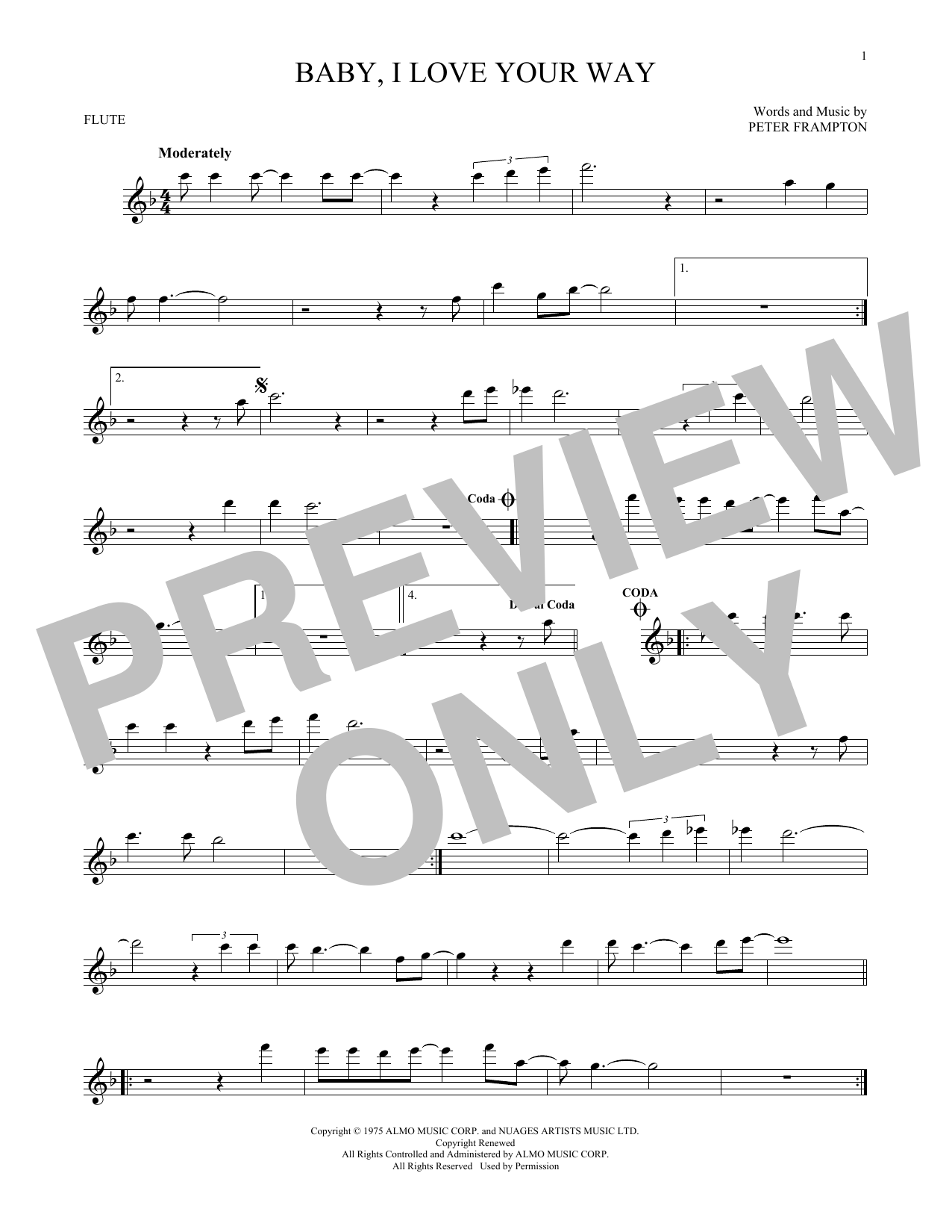 Product gallery: Page 1 of 1 Baby, I Love Your Way, Peter Frampton