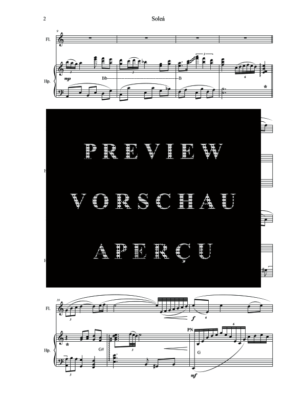 Produktgalerie: Seite 6 von 11 Soleá, , (Harfe und Flöte)