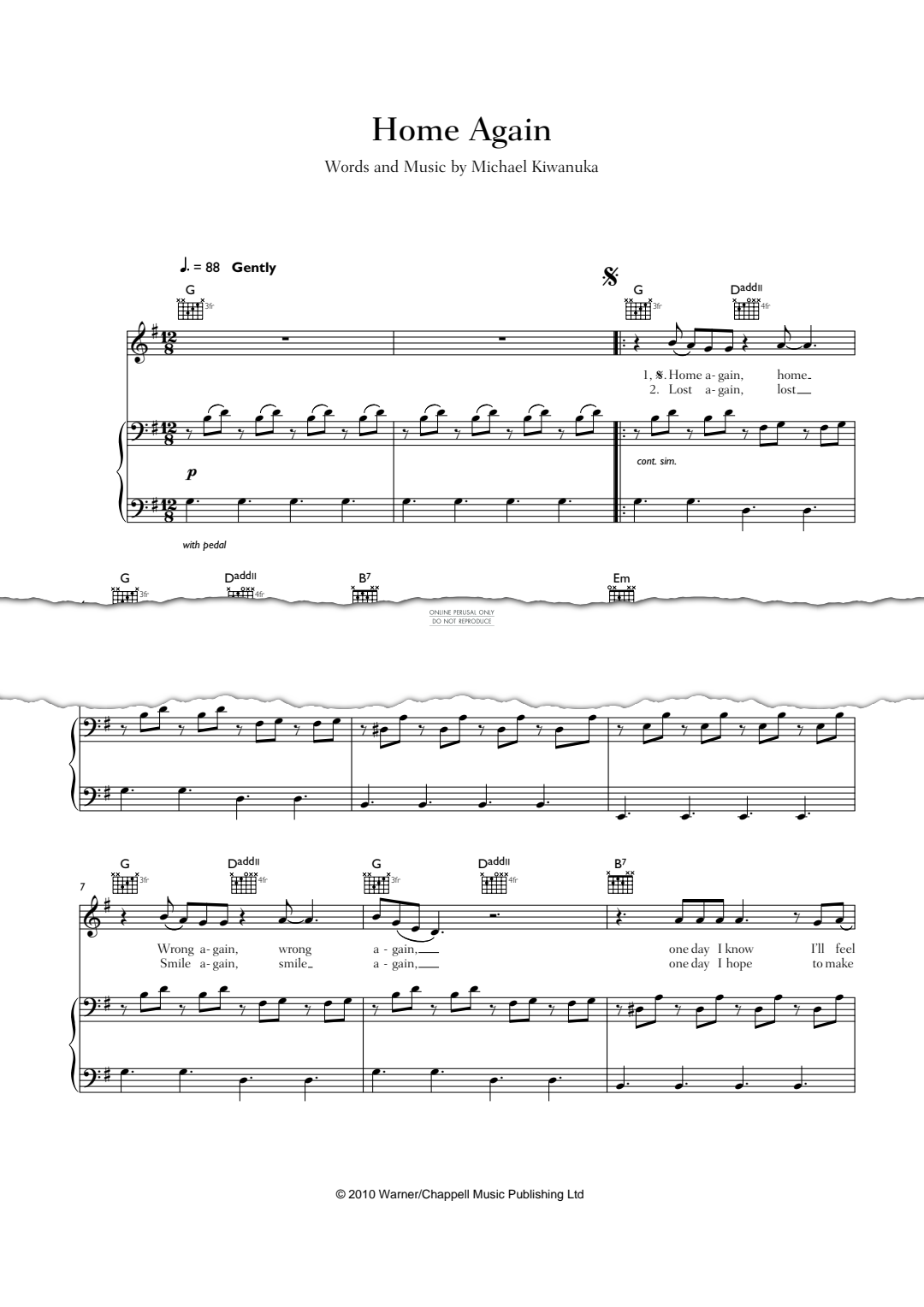 Produktgalerie: Seite 1 von 1 Home Again, Michael Kiwanuka, Gesang, Gitarre, Klavier
