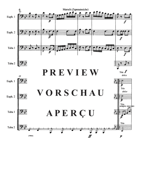 gallery: Marsch (Zapfenstreiche) , ,  (Tuba Quartett EETT)